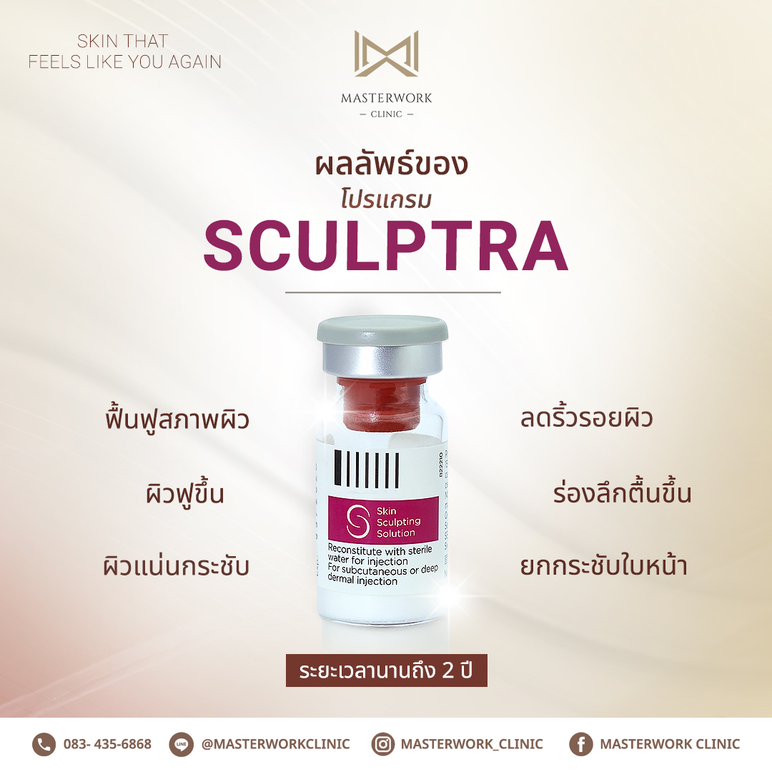 Masterwork_ผลลัพธ์ของ Sculptra